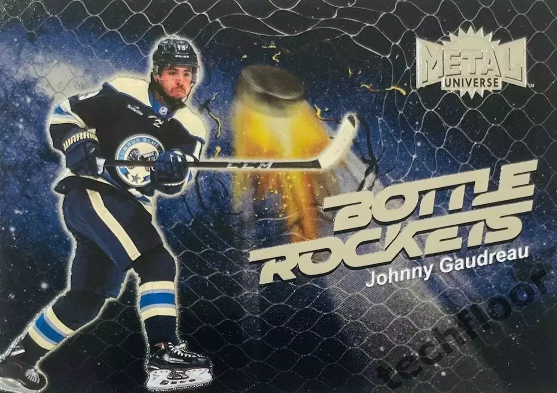 Карточка NHL Johnny Gaudreau Columbus Blue Jackets/Джонни Годро Коламбус НХЛ