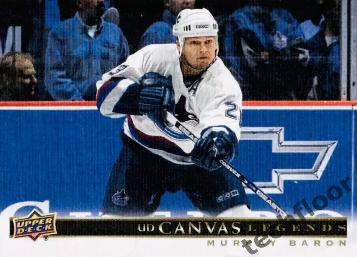 Карточка NHL Murray Baron Vancouver Canucks/Мюррей Барон Ванкувер НХЛ