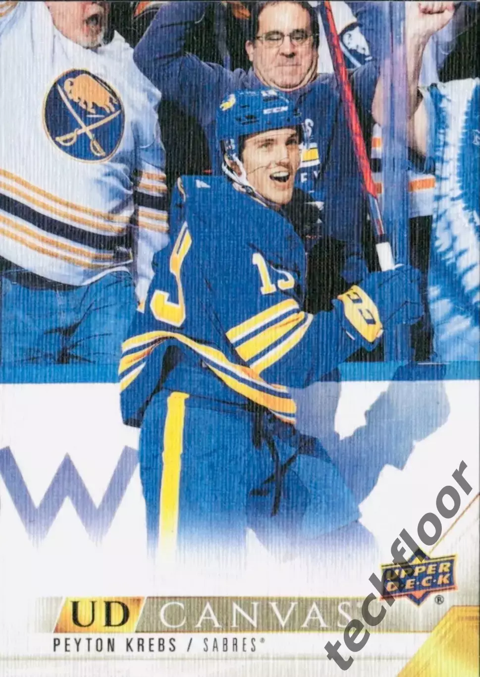 Карточка NHL Peyton Krebs Buffalo Sabres/Пейтон Кребс Баффало НХЛ