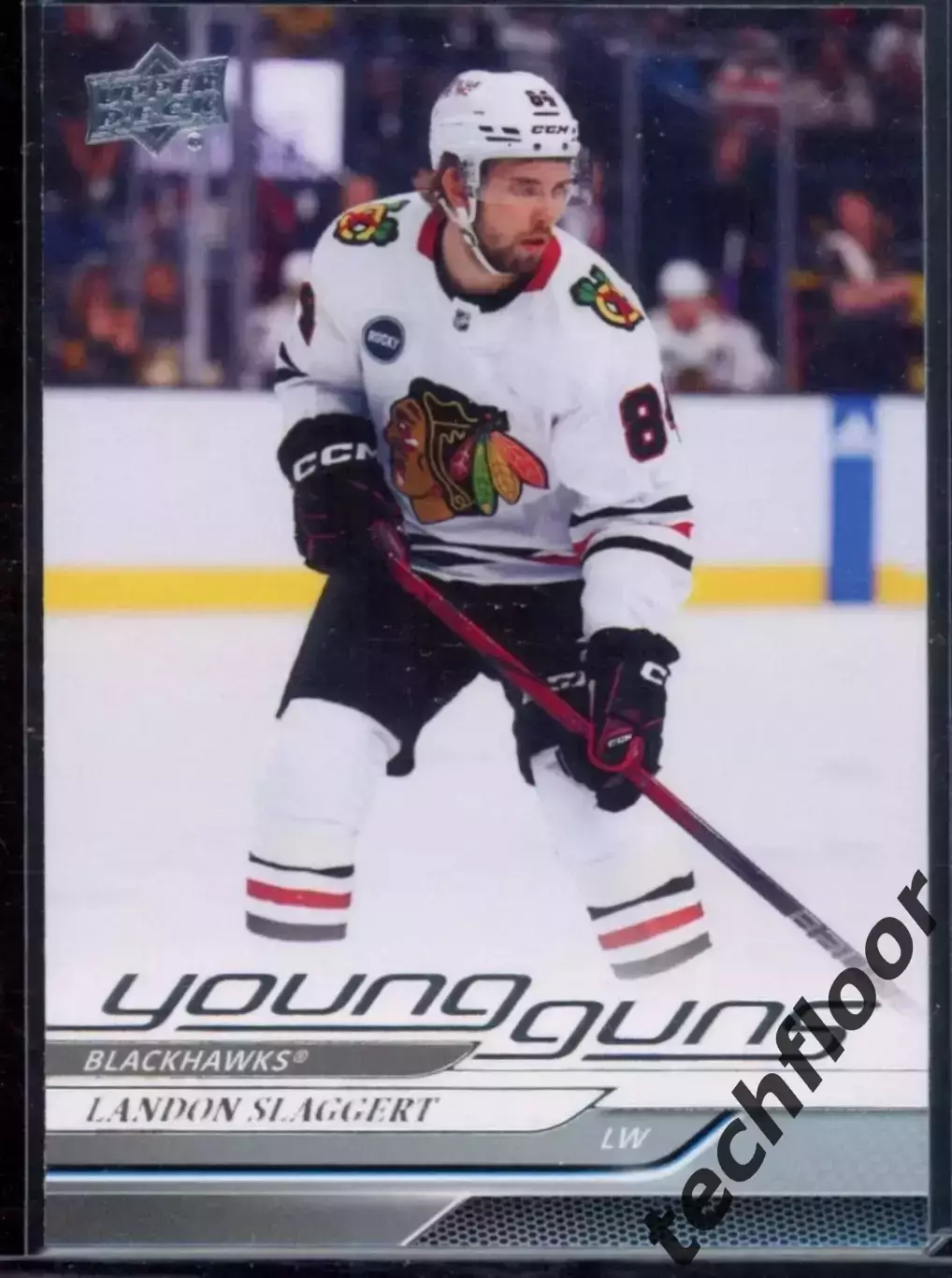 Карточка NHL Landon Slaggert Chicago Blackhawks