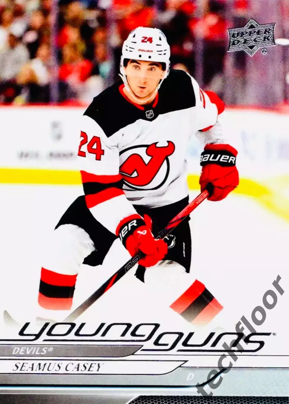 Карточка NHL Seamus Casey New Jersey Devils/Шеймус Кейси Нью-Джерси НХЛ