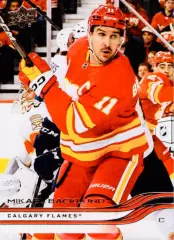 Карточка NHL Mikael Backlund Calgary Flames/Микаэль Баклунд Калгари НХЛ