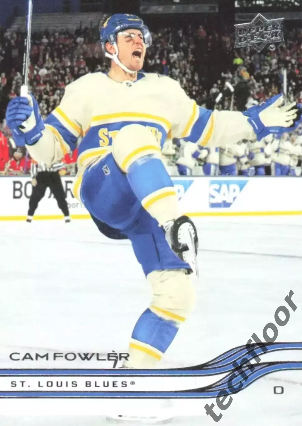 Карточка NHL Cam Fowler St. Louis Blues/Кэм Фаулер Сент-Луис НХЛ