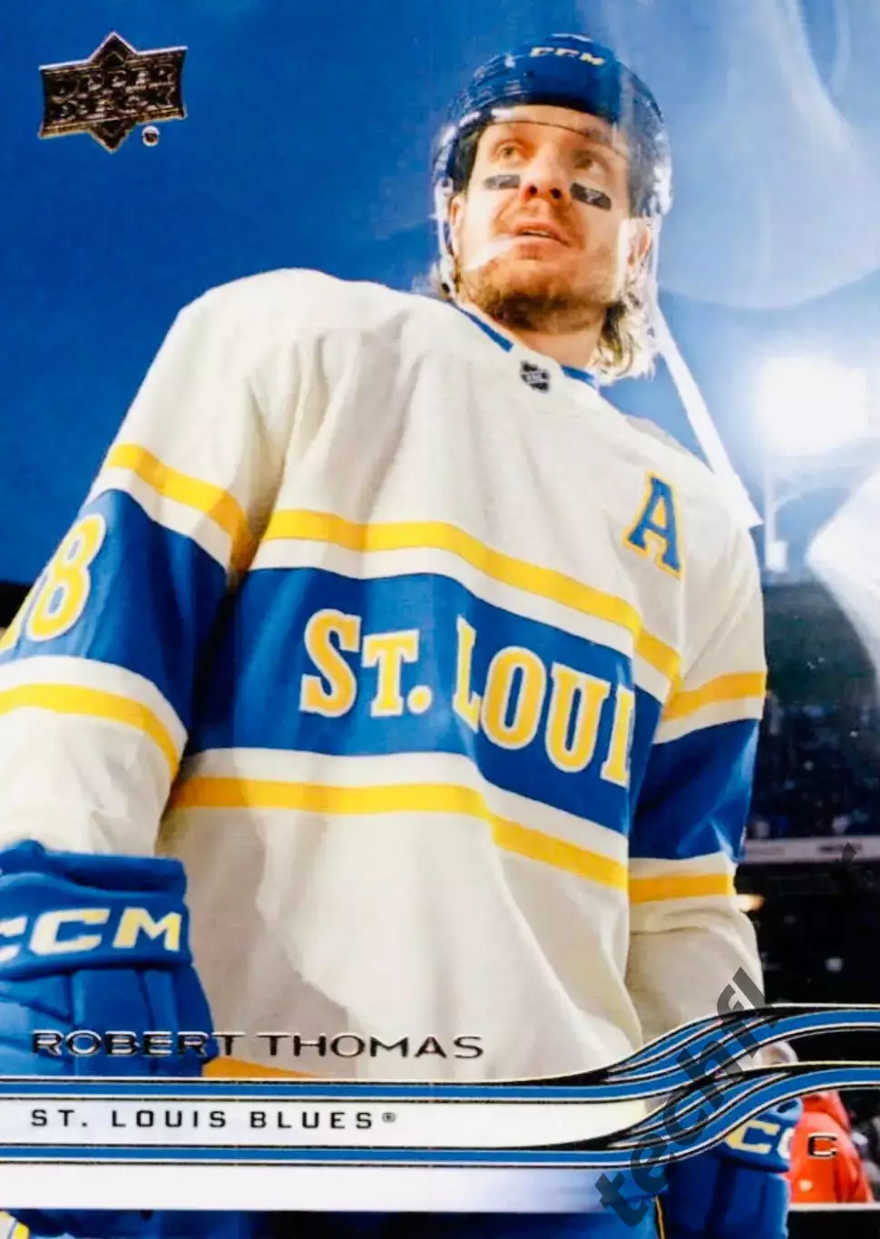 Карточка NHL Robert Thomas St.Louis Blues/Роберт Томас Сент-Луис НХЛ