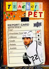 Карточка NHL Kevin Fiala LA Kings/Кевин Фиала Лос-Анджелес НХЛ