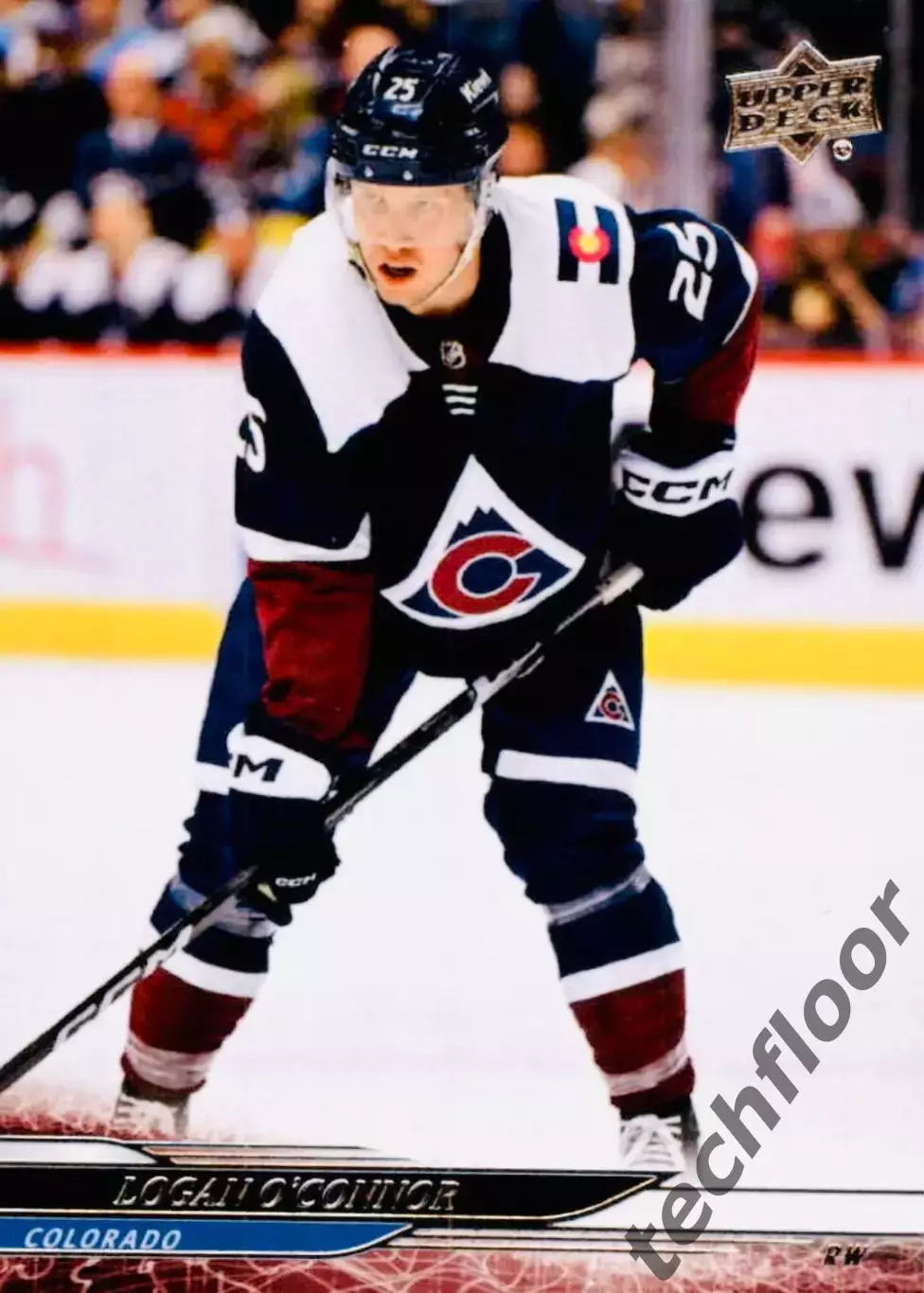 Карточка NHL Logan O’ Connor Colorado Avalanche/Логан О’ Коннор Колорадо НХЛ