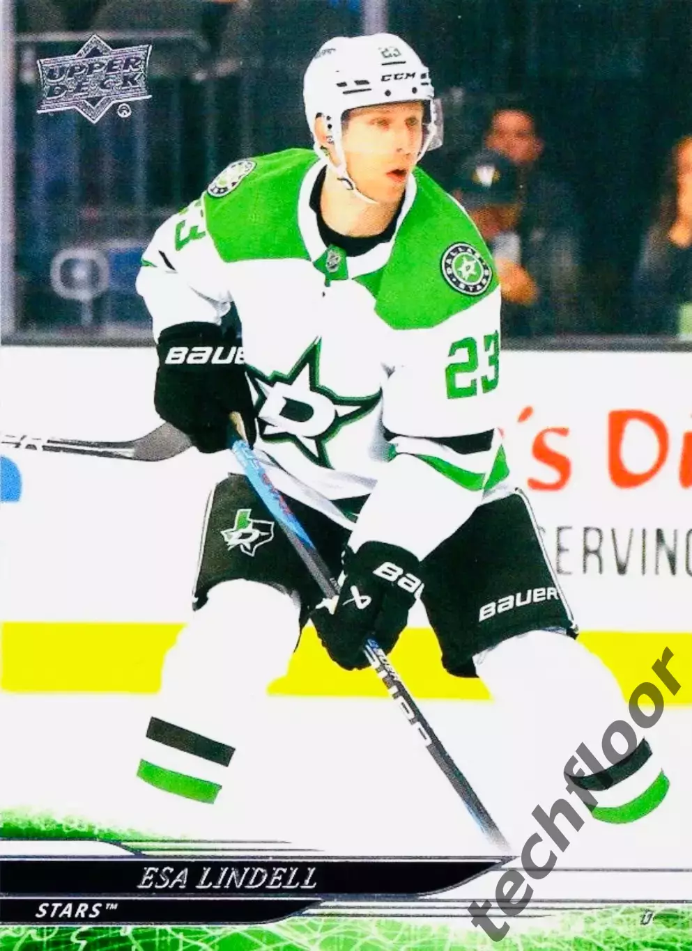 Карточка NHL Esa Lindell Dallas Stars/Эса Линделл Даллас НХЛ