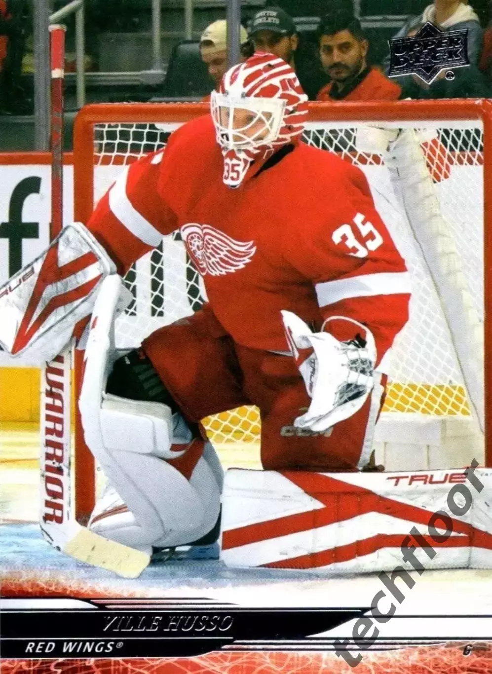 Карточка NHL Ville Husso Detroit Red Wings/Вилле Хуссо Детройт НХЛ