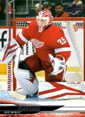 Карточка NHL Ville Husso Detroit Red Wings/Вилле Хуссо Детройт НХЛ