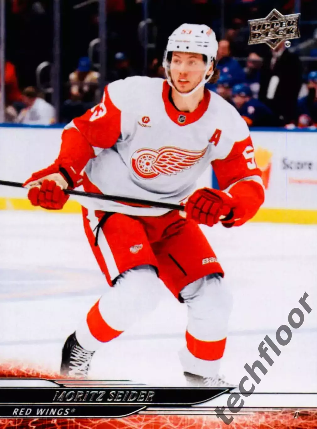 Карточка NHL Moritz Seider Detroit Red Wings /Моритц Зайдер Детройт НХЛ