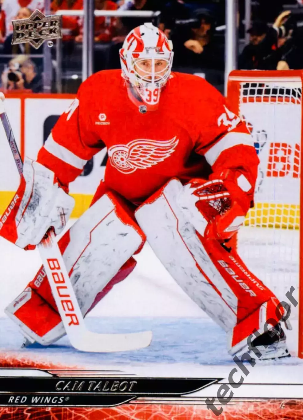 Карточка NHL Cam Talbot Detroit Red Wings/Кэм Талбот Детройт НХЛ