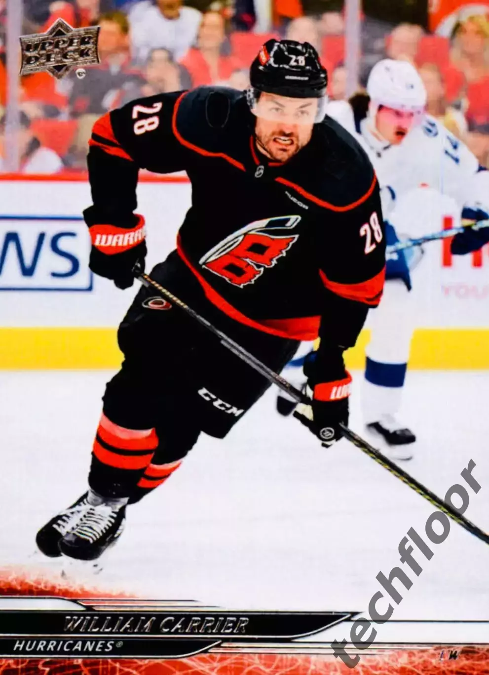 Карточка NHL William Carrier Carolina Hurricanes/Уильям Каррье Каролина НХЛ