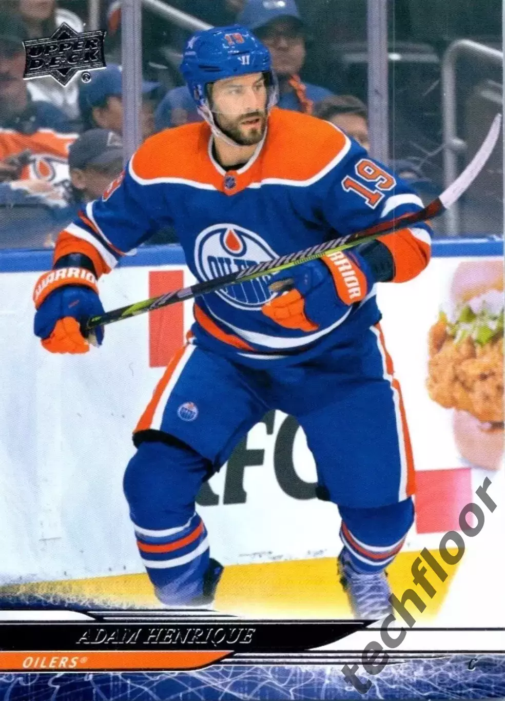 Карточка NHL Adam Henrique Edmonton Oilers/Адам Хенрик Эдмонтон НХЛ