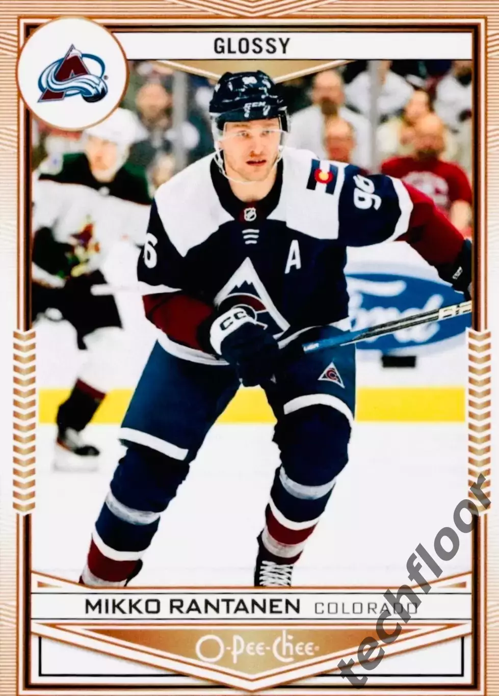 Карточка NHL Mikko Rantanen Colorado Avalanche/Микко Рантанен Колорадо НХЛ
