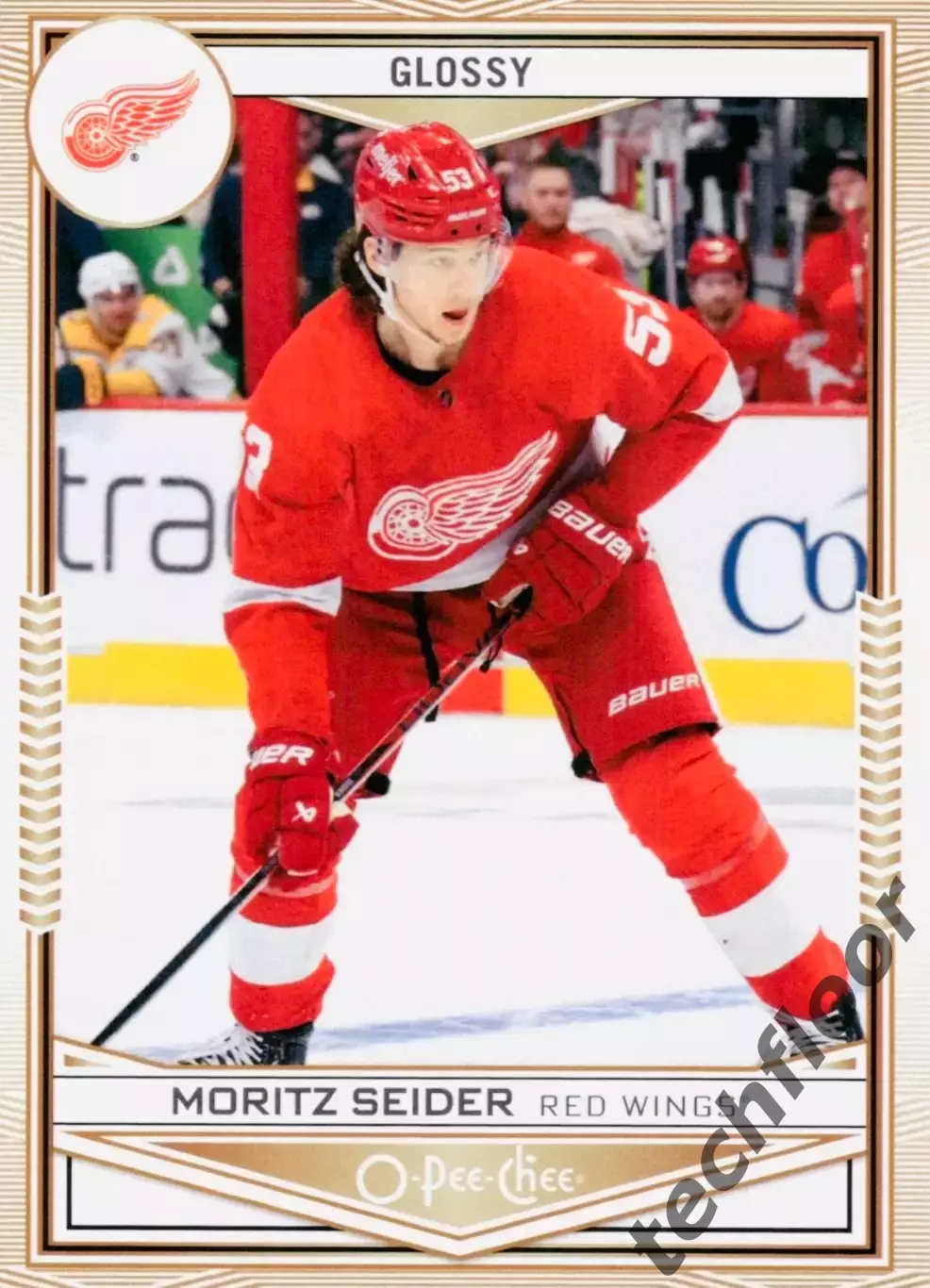 Карточка NHL Moritz Seider Detroit Red Wings/Моритц Зайдер Детройт НХЛ