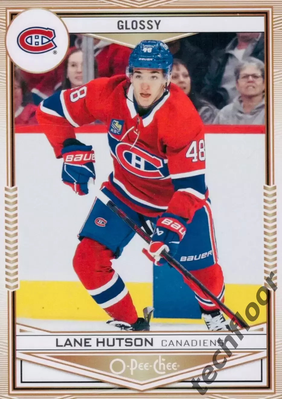 Карточка NHL Lane Hutson Montreal Canadiens/Лэйн Хатсон Монреаль НХЛ