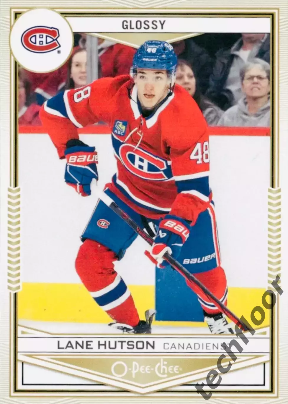 Карточка NHL Lane Hutson Montreal Canadiens/Лэйн Хатсон Монреаль НХЛ