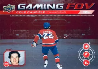 Карточка NHL Cole Caufield Montreal Canadiens / Коул Кофилд Монреаль НХЛ
