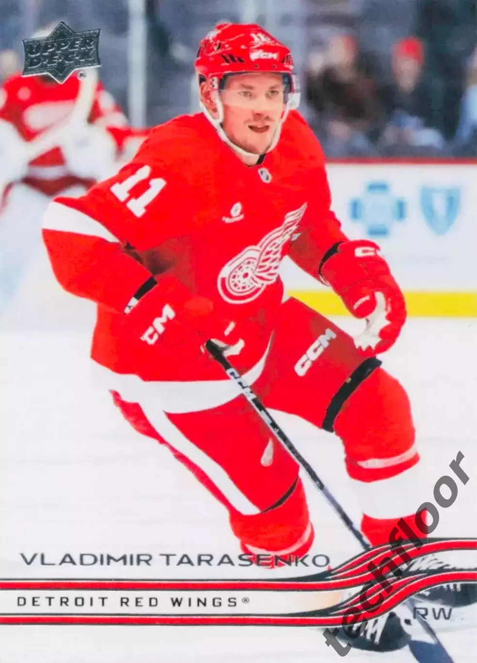 Карточка NHL Vladimir Tarasenko Detroit Red Wings/Владимир Тарасенко Детройт НХЛ