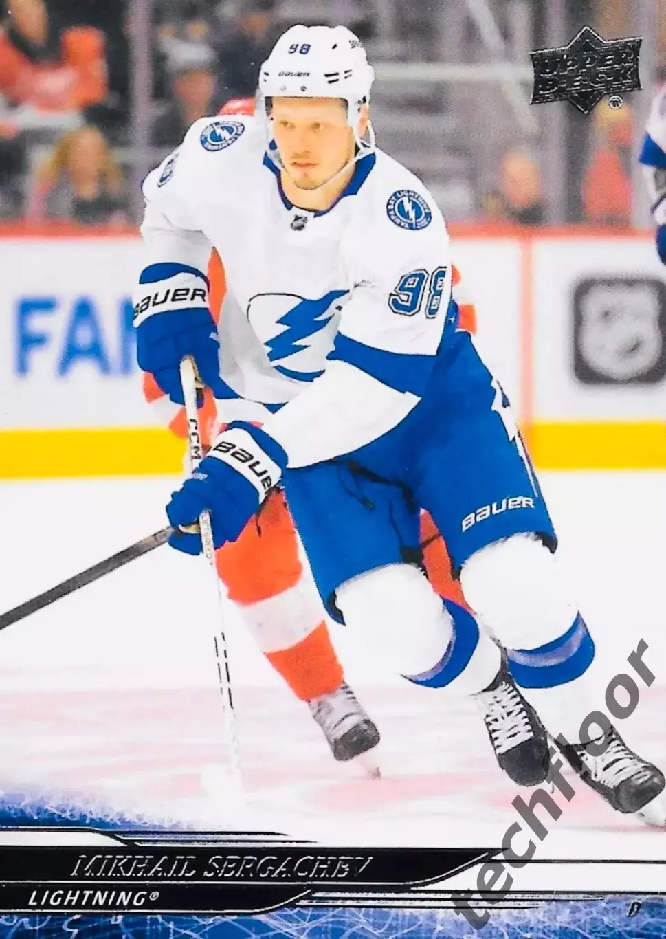 Карточка NHL Mikhail Sergachev Tampa Bay Lightning/Михаил Сергачев Тампа НХЛ