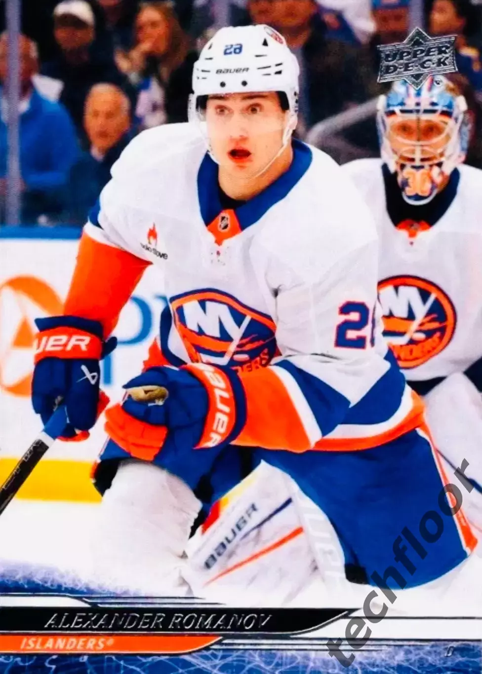 Карточка NHL Alexander Romanov New York Islanders/Александр Романов Айлендерс