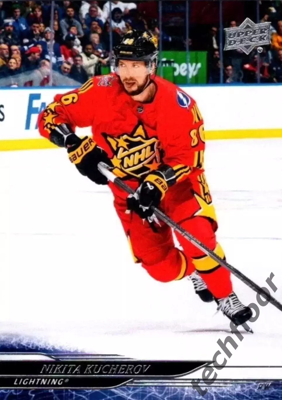 Карточка NHL Nikita Kucherov Tampa Bay Lightning/Никита Кучеров Тампа НХЛ