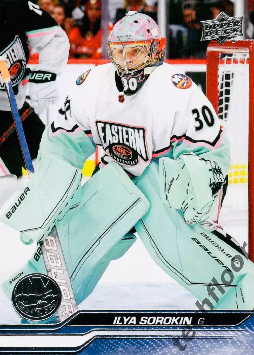 Карточка NHL Ilya Sorokin New York Islanders/Илья Сорокин Айлендерс НХЛ