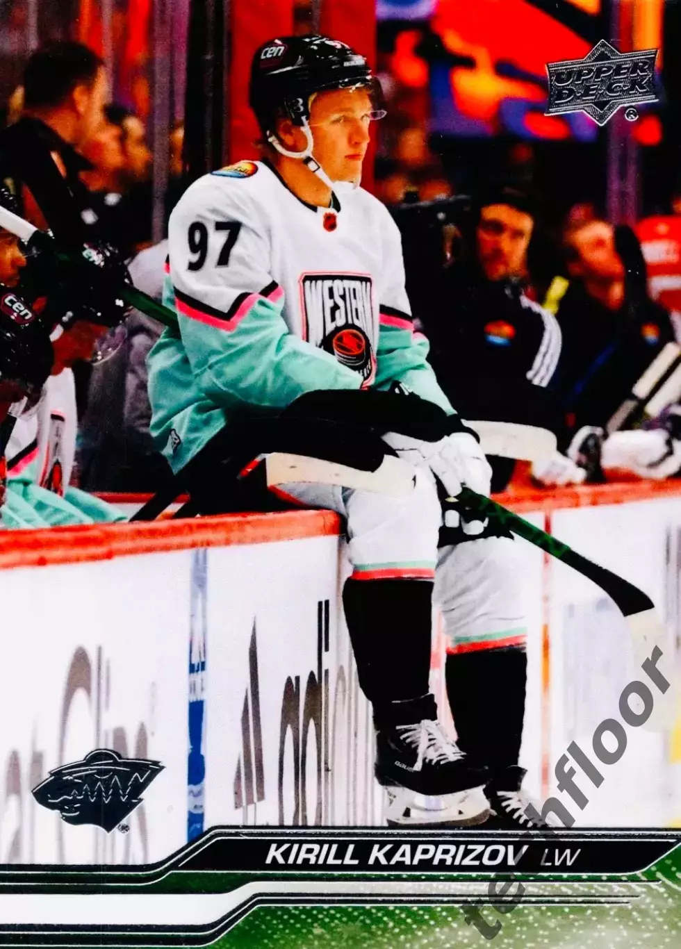 Карточка NHL Kirill Kaprizov Minnesota Wild/ Кирилл Капризов Миннесота НХЛ