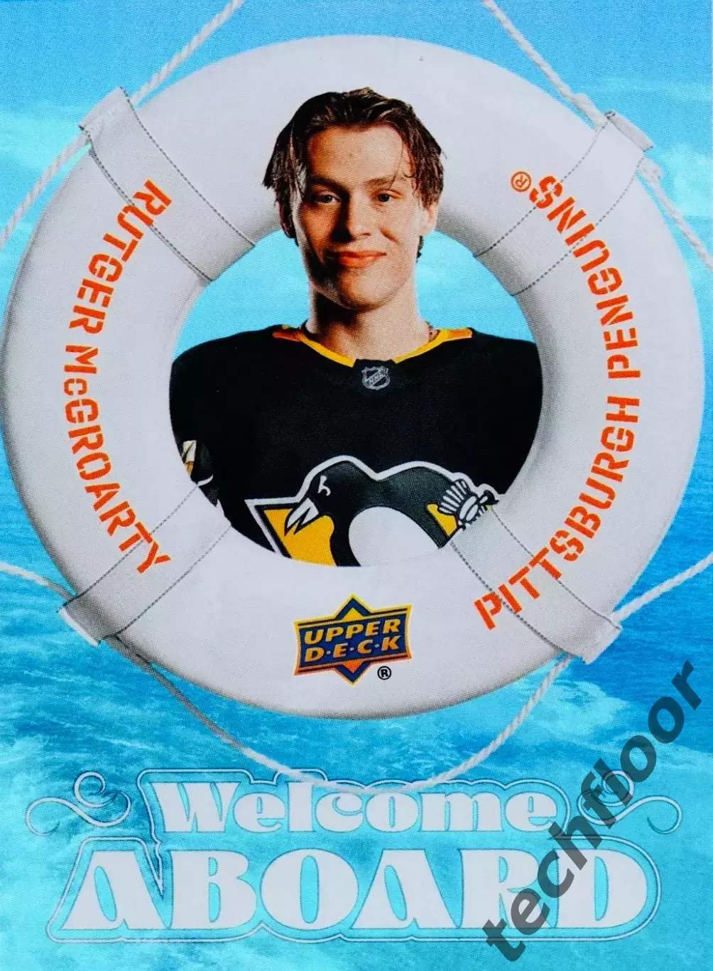 Карточка NHL Rutger McGroarty Pittsburgh Penguins/Рутгер Макгроарти Питтсбург