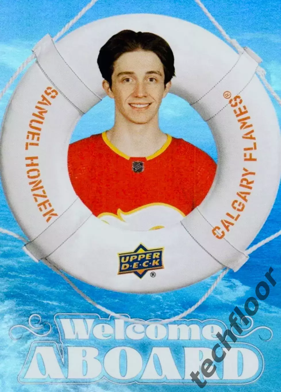 Карточка NHL Samuel Honzek Calgary Flames/Самуэль Гонзек Калгари НХЛ