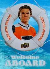 Карточка NHL Cutter Gauthier Anaheim Ducks/Каттер Готье Анахайм НХЛ