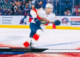 Карточка NHL Uvis Balinskis Florida Panthers/Увис Балинскис Флорида НХЛ