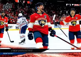 Карточка NHL Evan Rodrigues Florida Panthers/Эван Родригес Флорида НХЛ