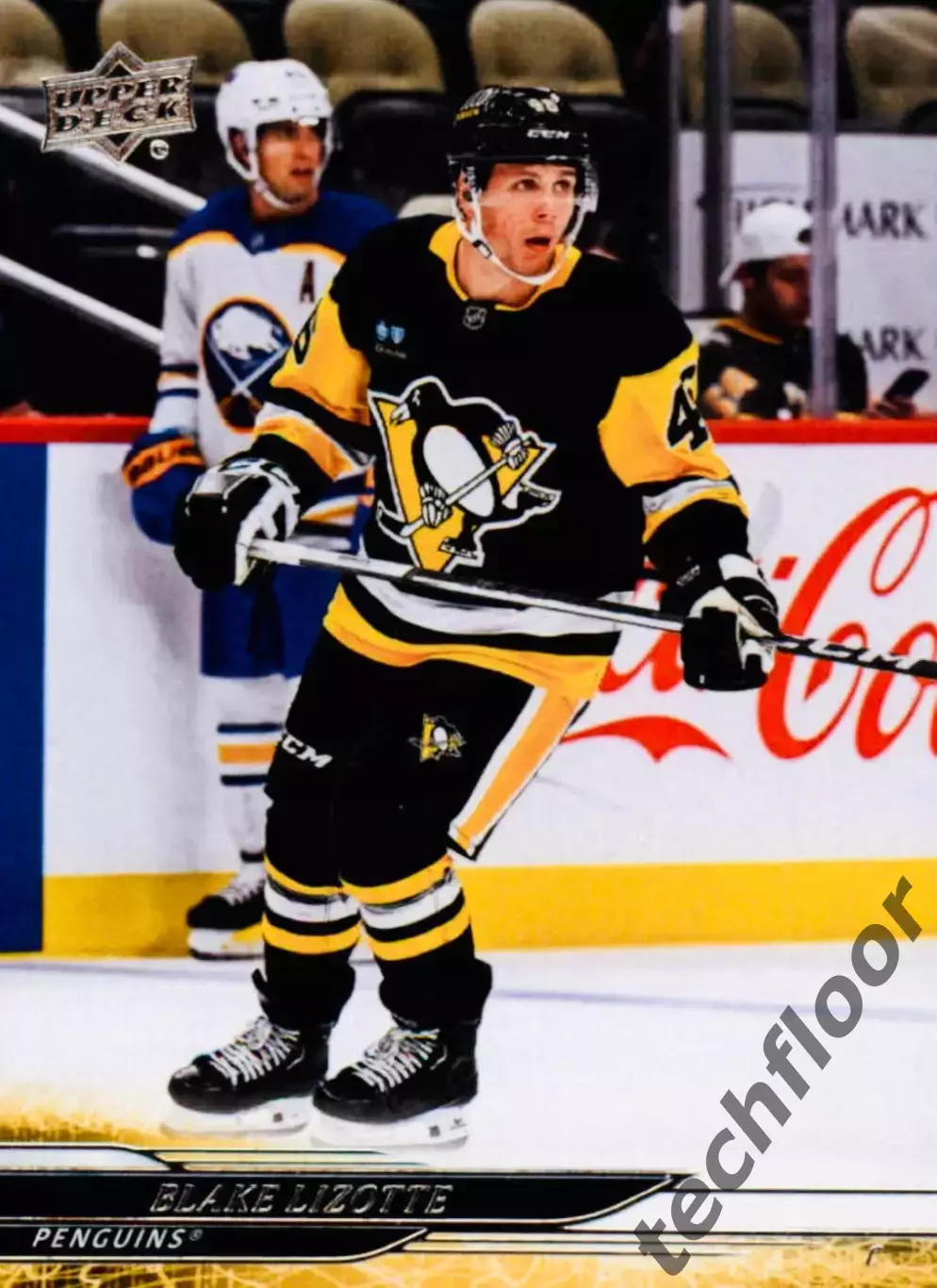 Карточка NHL Blake Lizotte Pittsburgh Penguins/Блейк Лизотте Питтсбург НХЛ