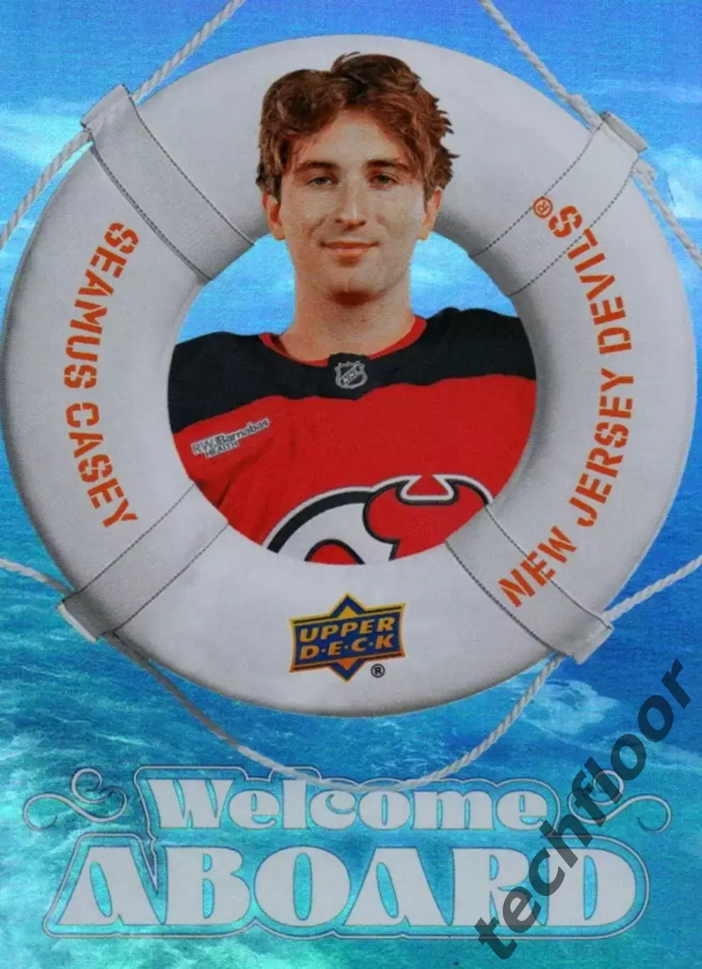 Карточка NHL Seamus Casey New Jersey Devils/Шеймус Кейси Нью-Джерси НХЛ