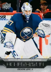Карточка NHL Devon Levi Buffalo Sabres/Девон Леви Баффало НХЛ