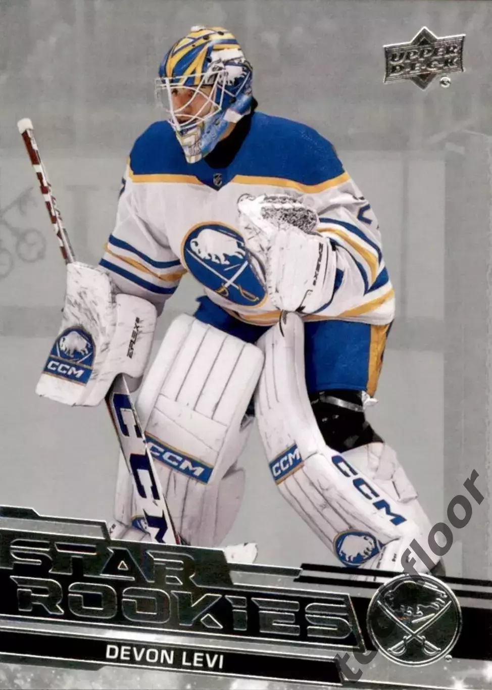 Карточка NHL Devon Levi Buffalo Sabres / Девон Леви Баффало НХЛ