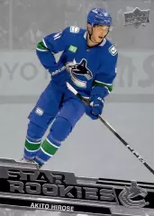 Карточка NHL Akito Hirose Vancouver Canucks/Акито Хиросе Ванкувер НХЛ