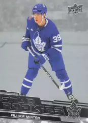 Карточка NHL Fraser Minten Toronto Maple Leafs/Фрейзер Минтен Торонто НХЛ