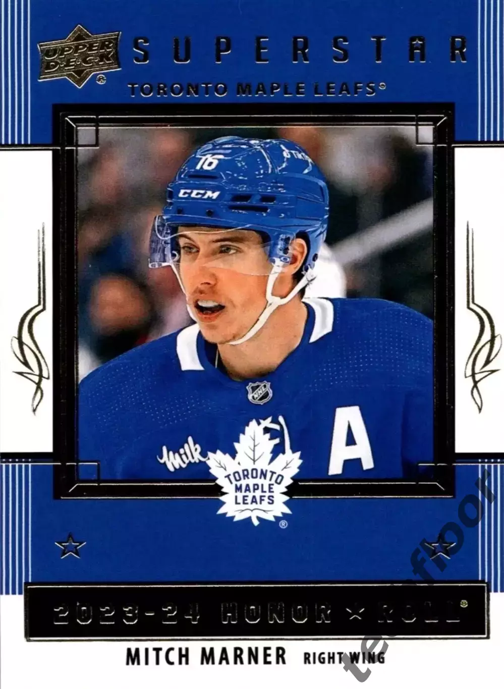 Карточка NHL Match Marner Toronto Maple Leafs / Митч Марнер Торонто НХЛ