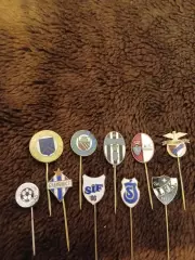 Лот 10 знаков ФК Европы