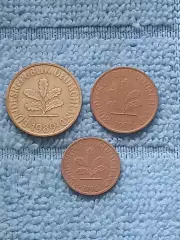 Лот из 3 монет Германия/Lot of 3 Germania(1)