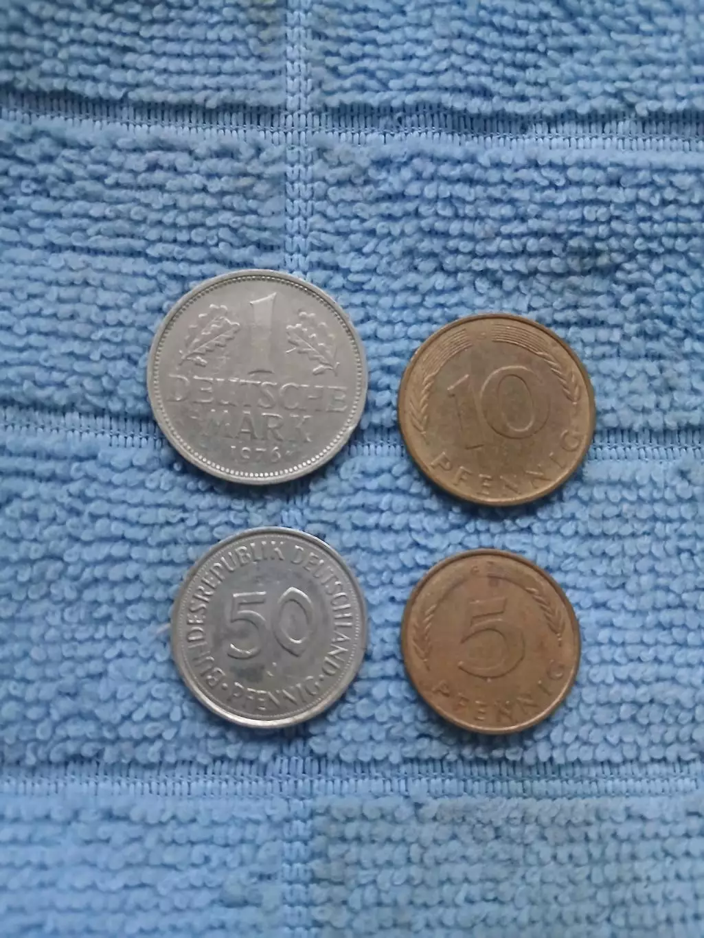 Лот из 4 монет Германия