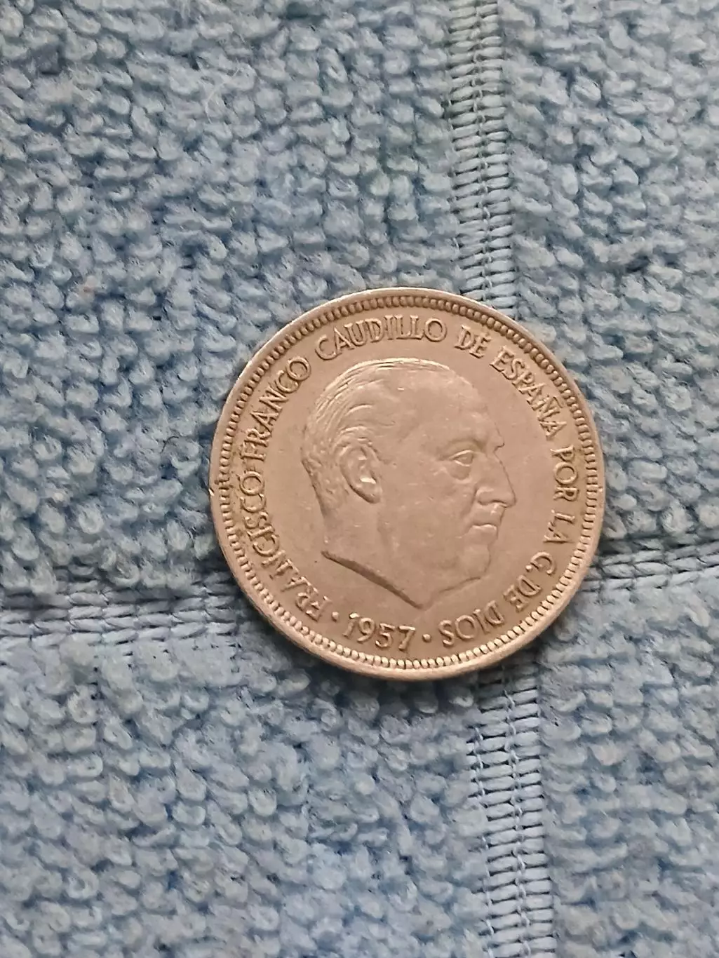 5 песет 1957 Испания 1