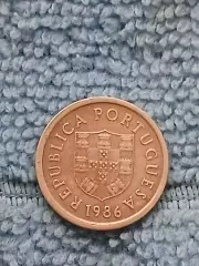 1 эскудо 1986 Португалия