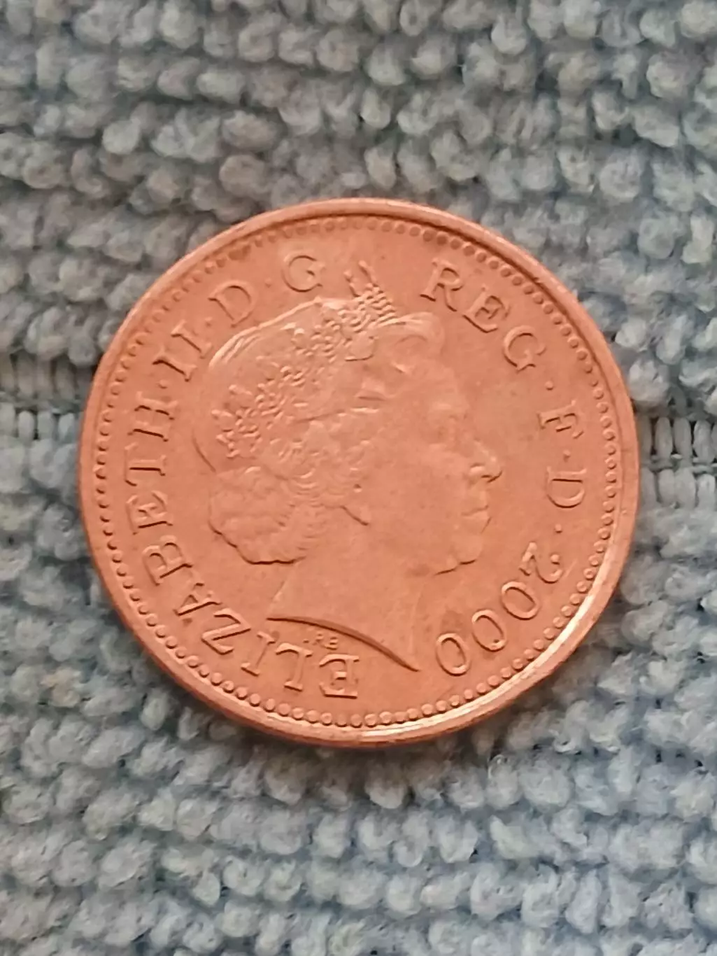 1 пени 2000 Великобритания 1