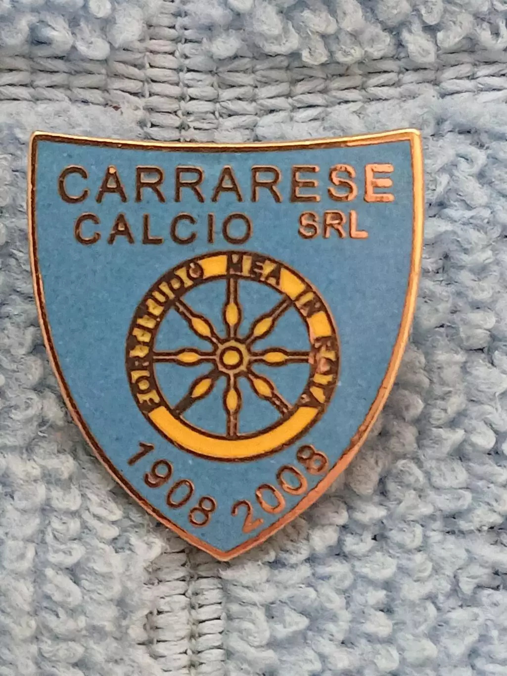 ФК Каррарезе (Италия)/FC Carrarese (Italy)/оригинал, клеймо