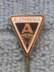 ФК Алемания (Германия)/ FC Alemannia Alemannia (Germany)официальный, клеймо