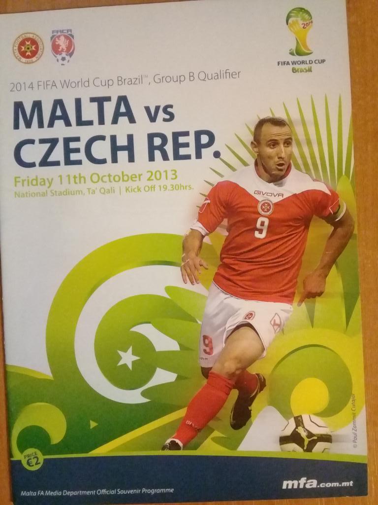 Мальта - Чехия 2013