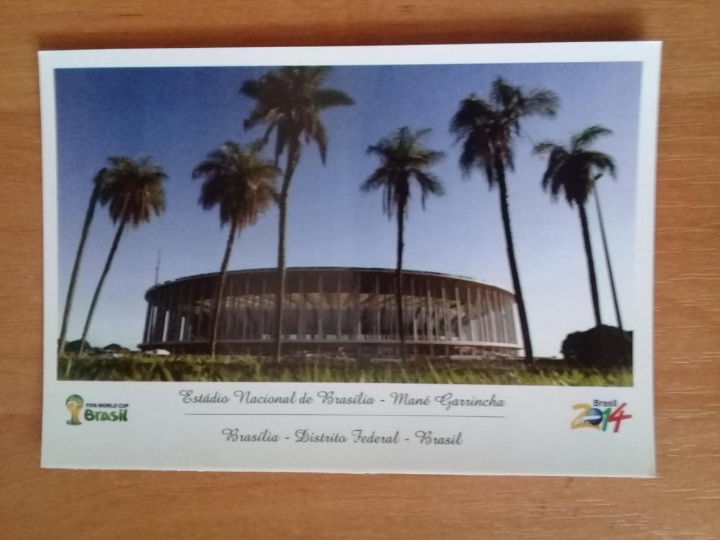 Набор открыток Стадионов ЧМ Бразилия 2014 12 штук. 2